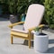Flash Furniture 2PK Cream High Back Adirondack Chair Cushions JJ-CSN14501-CREAM-2-GG - alternate 2